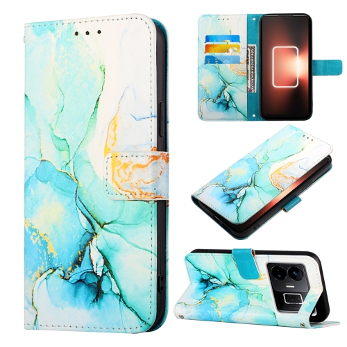 

For Realme GT Neo 5 5G / GT3 PT003 Marble Pattern Flip Leather Phone Case(LS003)