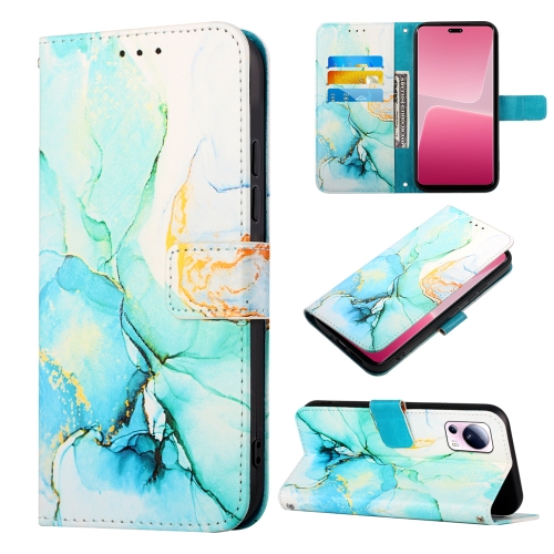 

For Xiaomi 13 Lite 5G PT003 Marble Pattern Flip Leather Phone Case(LS003)