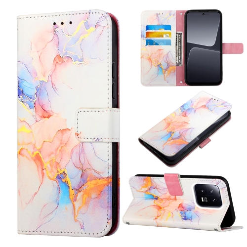 

For Xiaomi 13 Pro PT003 Marble Pattern Flip Leather Phone Case(LS004)