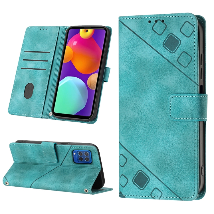 Amazon Samsung Galaxy F62 Skin Leather Samsung F62 Phone Case For