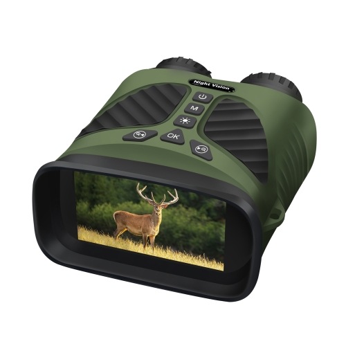 

DT39 3 inch IPS Screen Binoculars Digital Binoculars Night Vision(Green)