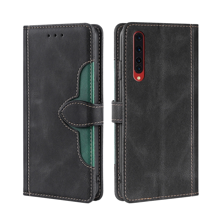 

For Rakuten Big Skin Feel Magnetic Buckle Leather Phone Case(Black)