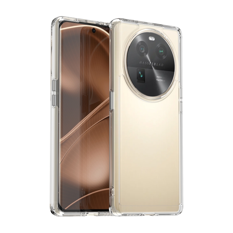 

For OPPO Find X6 5G Candy Series TPU Phone Case(Transparent)