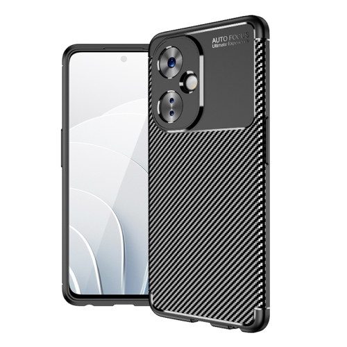 

For OnePlus Nord CE 3 Lite Carbon Fiber Texture Shockproof TPU Phone Case(Black)