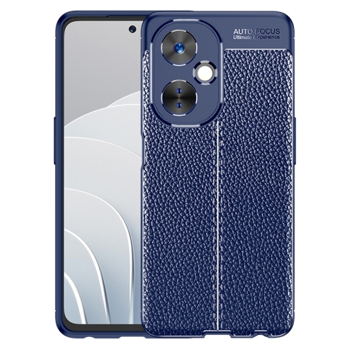 

For OnePlus Nord CE 3 Lite Litchi Texture TPU Phone Case(Blue)