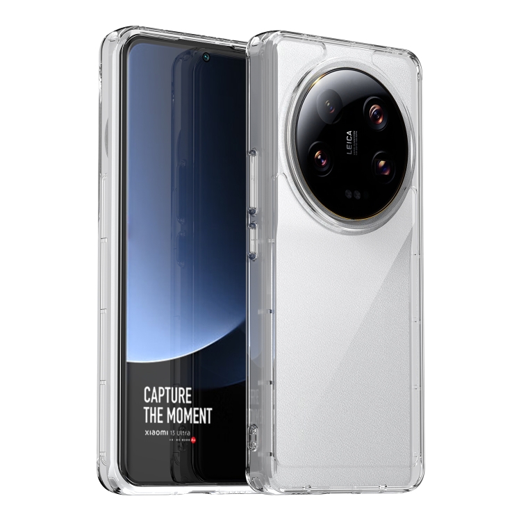 

For Xiaomi 13 Ultra Colorful Series Acrylic + TPU Phone Case(Transparent)