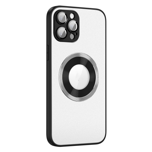 

For iPhone 13 Pro AG Frosted Aluminum Alloy Magsafe Magnetic Phone Case with Lens Film(Silver)