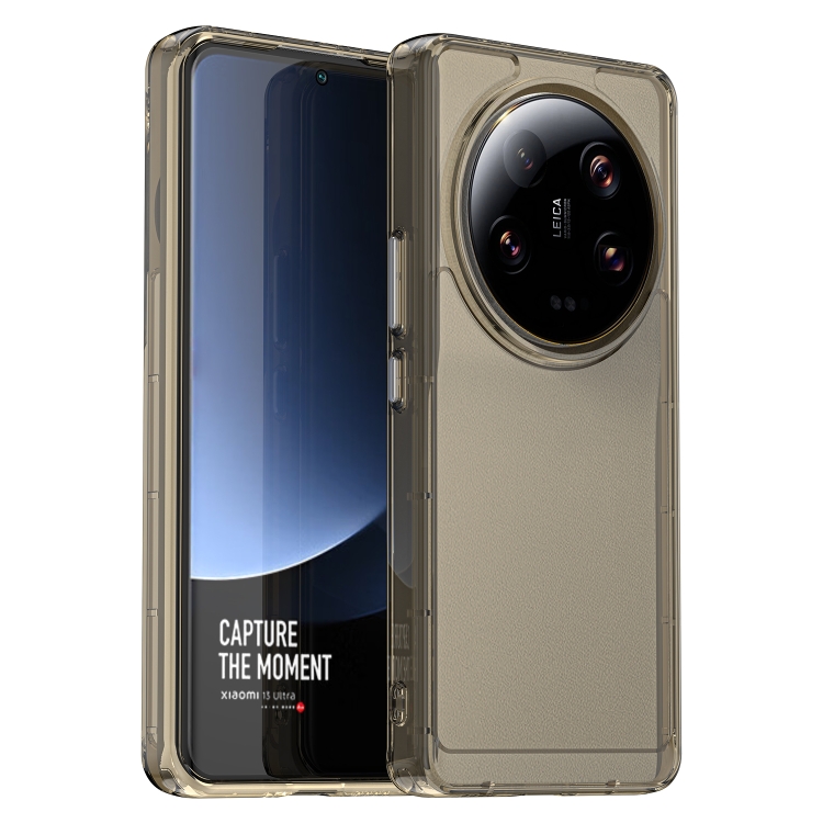 

For Xiaomi 13 Ultra Candy Series TPU Phone Case(Transparent Grey)
