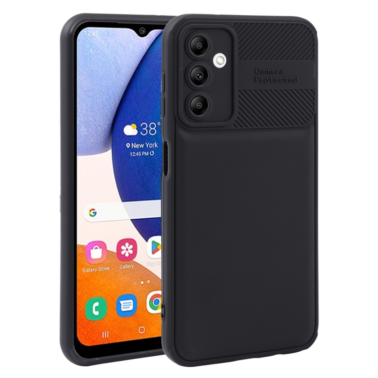 

For Samsung Galaxy A14 5G Twill Texture TPU Shockproof Phone Case(Black)