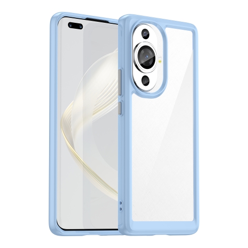 

For Huawei Nova 11 Ultra Colorful Series Acrylic + TPU Phone Case(Blue)