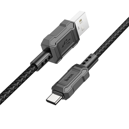 

hoco X94 Leader 3A USB to USB-C / Type-C Charging Data Dable, Length:1m(Black)