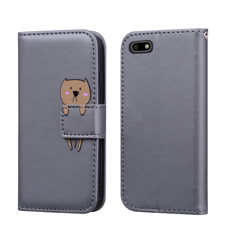 Funda De Ranura Para Tarjeta Para Huawei Y5 2018,Funda De Cuero Con Tapa Para Huawei Y5 2018, Carcasa De Teléfono Magnético Retro, Caja De Teléfono Cartera Con Ranuras Para Tarjetas