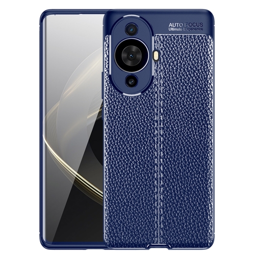 

For Huawei Nova 11 Pro / 11 Ultra Litchi Texture TPU Shockproof Phone Case(Blue)