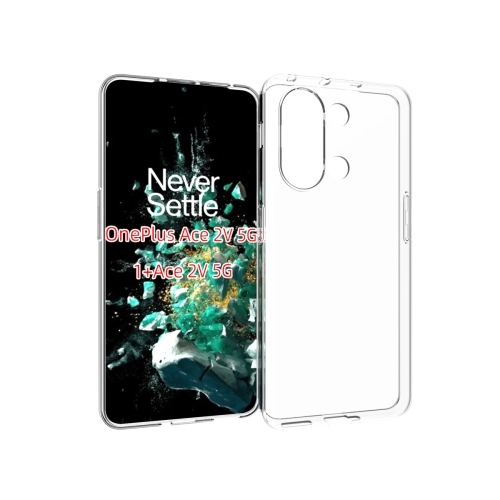 

For OnePlus Ace 2V 5G Waterproof Texture TPU Phone Case(Transparent)