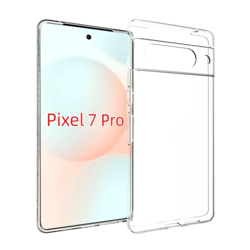 

For Google Pixel 7 Pro Waterproof Texture TPU Phone Case(Transparent)