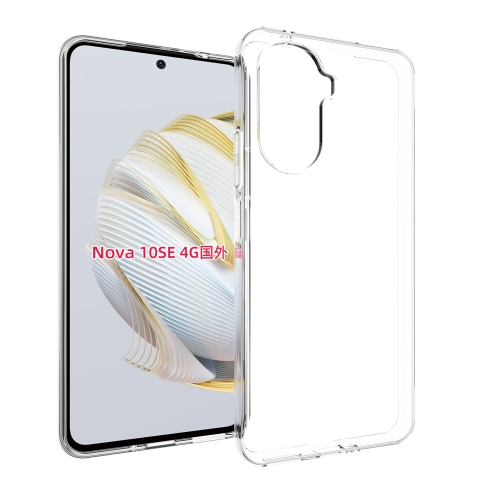 

For Huawei Nova 10 SE Waterproof Texture TPU Phone Case(Transparent)