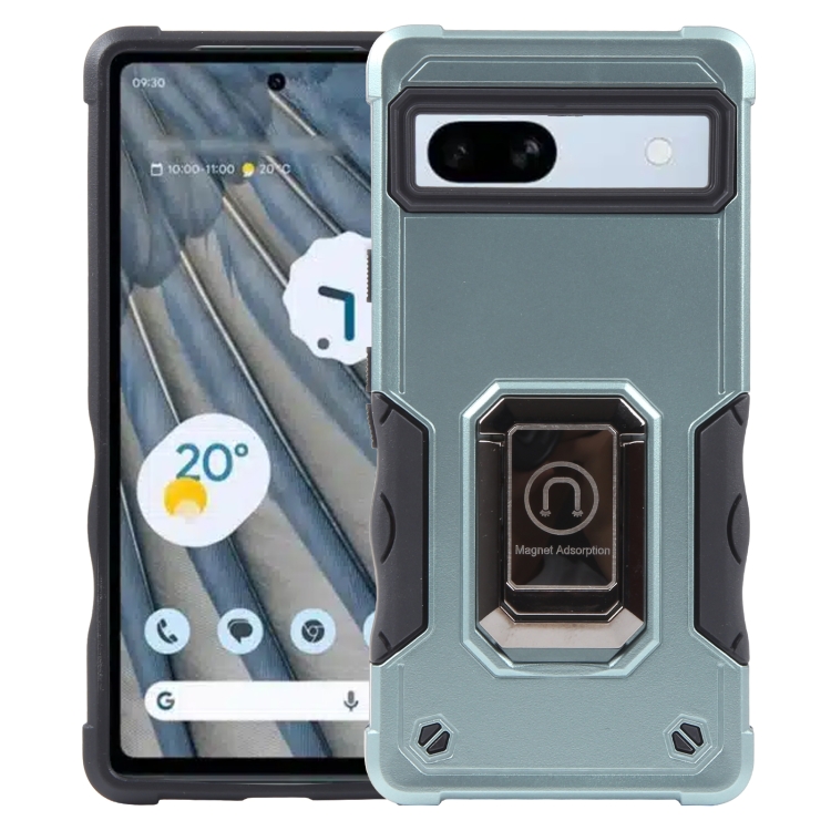 Ottpluscase For Google Pixel 7A - Military Grade Shockproof Case With Built-in Screen Protector - Foto 5