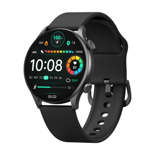  Original Xiaomi Youpin HAYLOU RT3 LS16 1.43 inch AMOLED Smart Watch Support Bluetooth Call / Health Monitoring(Black)