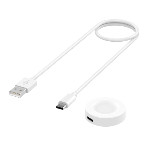 

For Huawei Watch Ultimate Smart Watch Magnetic Charging Cable, Length: 1m, Style:Split Version(White)