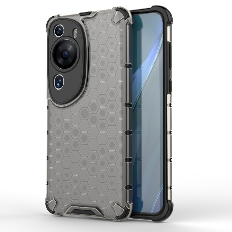 

For Huawei P60 Art 4G Honeycomb Phone Case(Black)