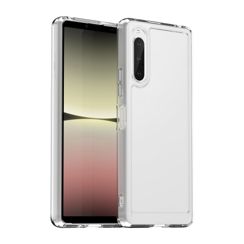 

For Sony Xperia 10 V Candy Series TPU Phone Case(Transparent)