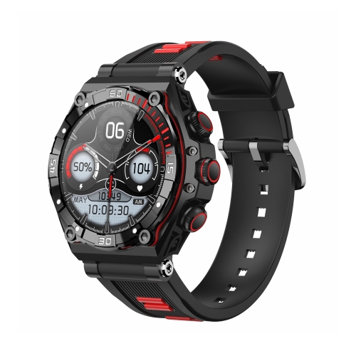 

CT18 1.43 inch AMOLED Screen Smart Watch Supports Bluetooth Call/Blood Oxygen Detection(Red)