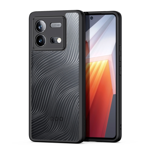 

For vivo iQOO Neo8/Neo8 Pro DUX DUCIS Aimo Series TPU + PC Frosted Feel Phone Case(Black)