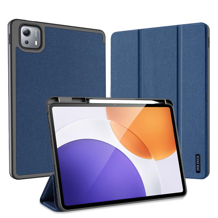 

For Xiaomi Pad 7S Pro 12.5 DUX DUCIS Domo Series Magnetic Flip Leather Tablet Case(Blue)