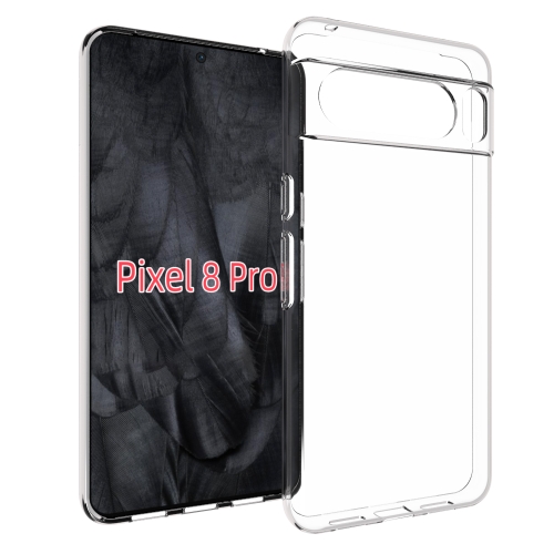 

For Google Pixel 8 Pro Waterproof Texture TPU Phone Case(Transparent)
