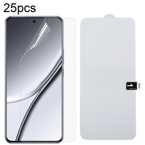 

For Realme GT5 Pro 25pcs Full Screen Protector Explosion-proof Hydrogel Film
