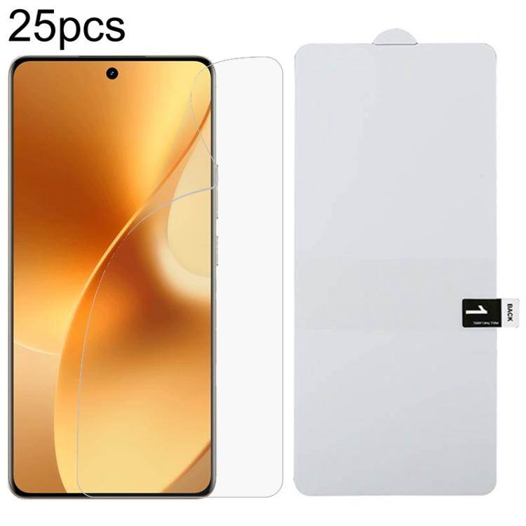 

For Realme 15 5G 25pcs Full Screen Protector Explosion-proof Hydrogel Film