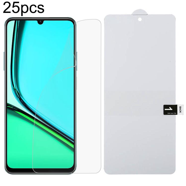 

For Realme C51s 25pcs Full Screen Protector Explosion-proof Hydrogel Film