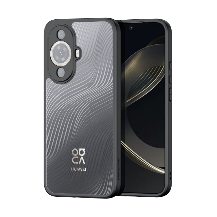 

For Huawei nova 11 DUX DUCIS Aimo Series TPU + PC Frosted Phone Case(Black)