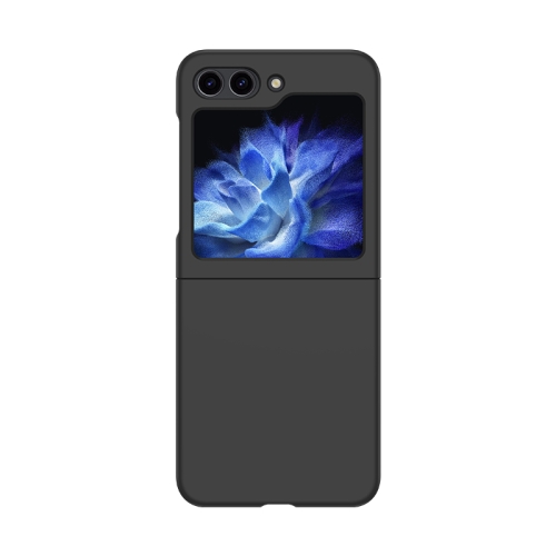 

For Samsung Galaxy Z Flip5 Fuel Injection PC Skin Feel Phone Case(Black)