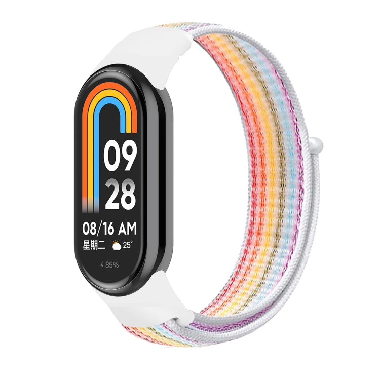 For Xiaomi Mi Band Loop Nylon Watch Band(Colorful)