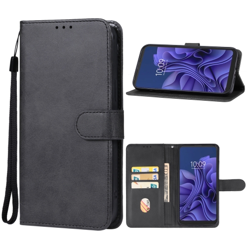 

For Blackview BV5300 Leather Phone Case(Black)