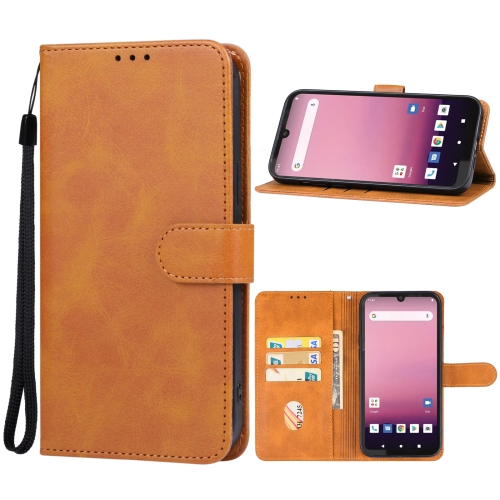 

For Orbic Q10 4G Leather Phone Case(Brown)