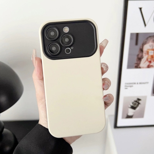 

For iPhone 14 Liquid Silicone Phone Case(Beige)