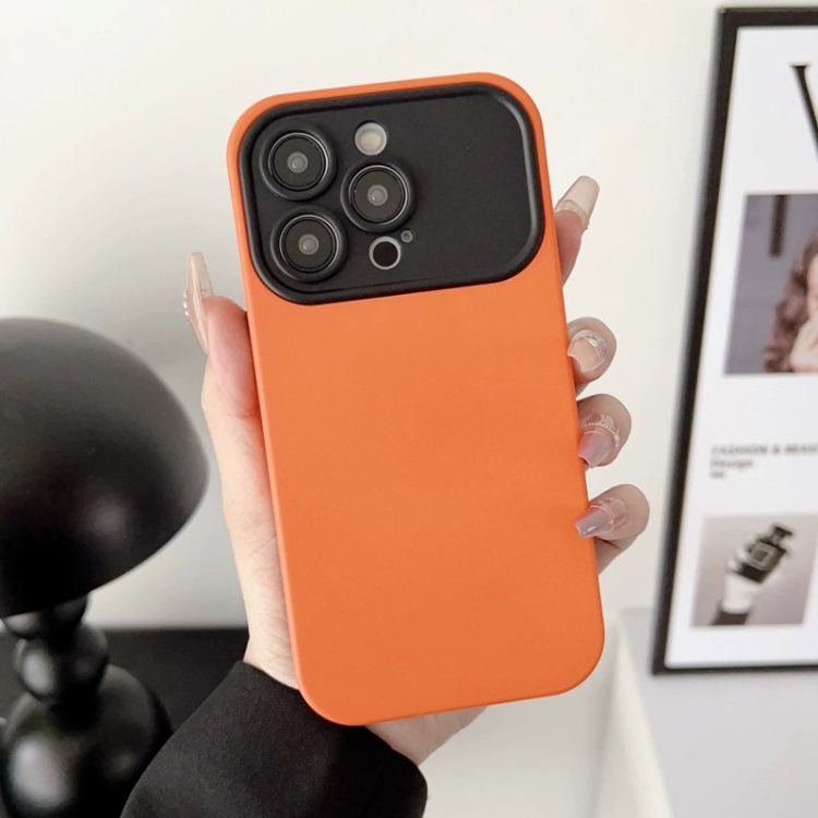 

For iPhone 12 Pro Liquid Silicone Phone Case(Orange)