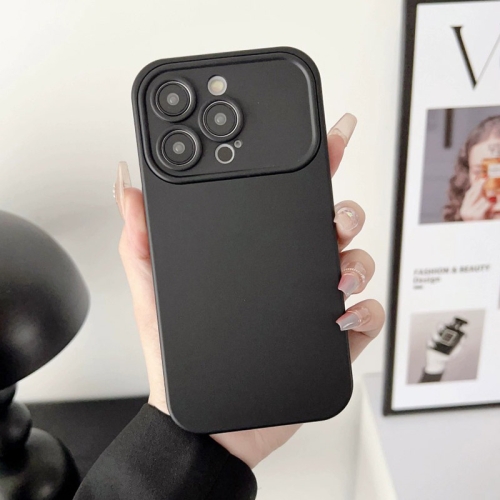 

For iPhone 12 Liquid Silicone Phone Case(Black)