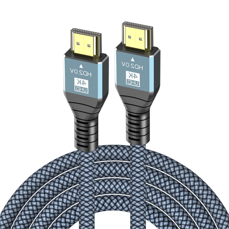 

1m HDMI 2.0 Version 4K 60Hz HD Cable(Grey)