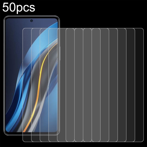 

For Infinix Note 30 VIP 50pcs 0.26mm 9H 2.5D Tempered Glass Film