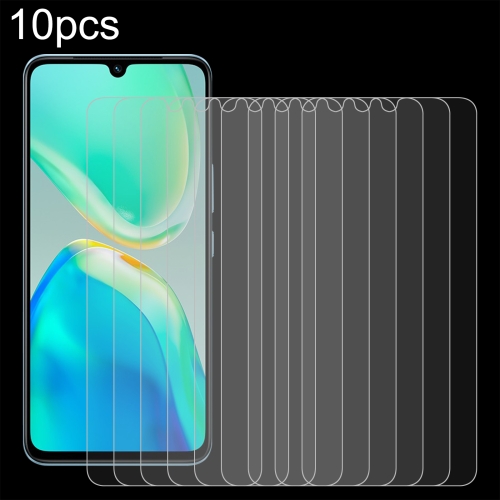 

For vivo iQOO Z8i 10pcs 0.26mm 9H 2.5D Tempered Glass Film