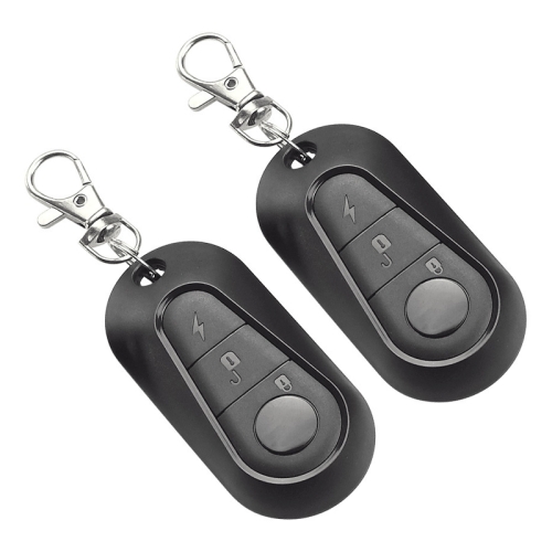 

315MHz Learning Code 2pcs Sports Car Roller Door Garage Door Wireless Key Remote Control(Black)