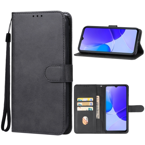 

For OUKITEL C32 Leather Phone Case(Black)