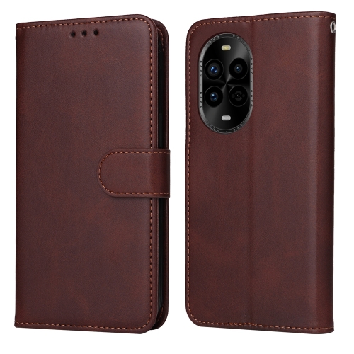 

For Huawei nova 13 Pro Classic Calf Texture Flip Leather Phone Case(Brown)