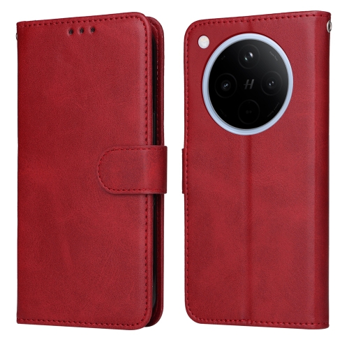 

For OPPO Find X8 Classic Calf Texture Flip Leather Phone Case(Red)