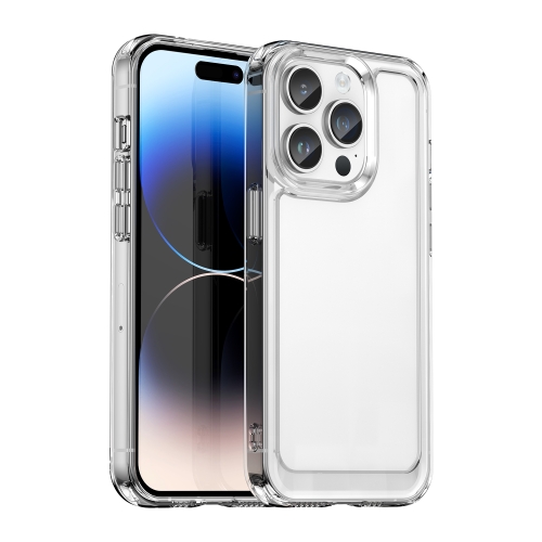 For iPhone 15 Pro Candy Series TPU Phone Case(Transparent)