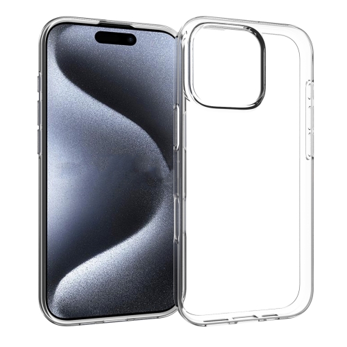 

For iPhone 16 Pro Waterproof Texture TPU Phone Case(Transparent)