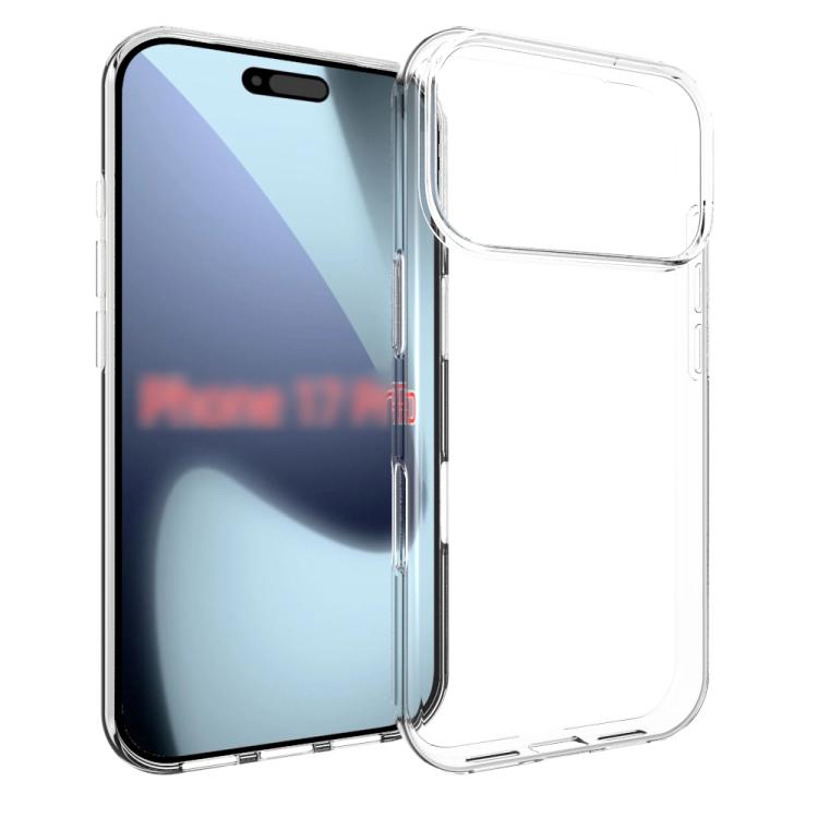 For iPhone 18 Pro Waterproof Texture TPU Phone Case(Transparent)